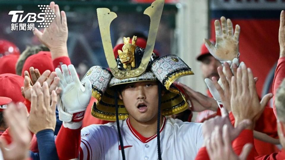 大谷轟出本季18支全壘打。（圖／達志影像美聯社）