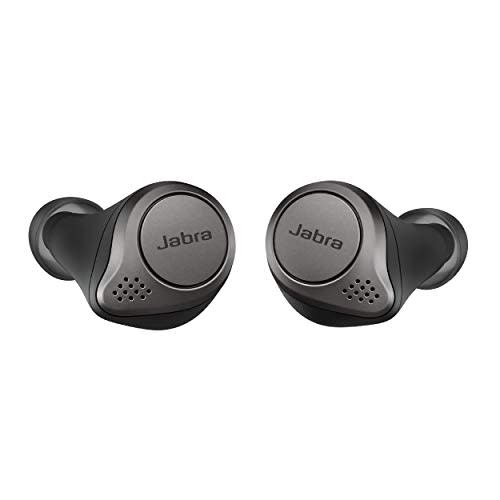 Jabra Elite 75t Earbuds – True Wireless Earbuds with Charging Case, Titanium Black – Active…