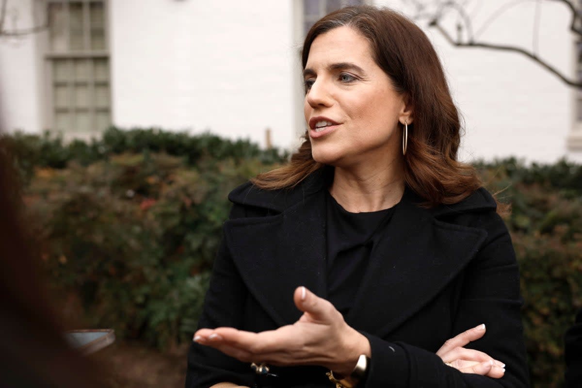 GOP Congresswoman Nancy Mace speaks outside of the Capitol (Getty Images)