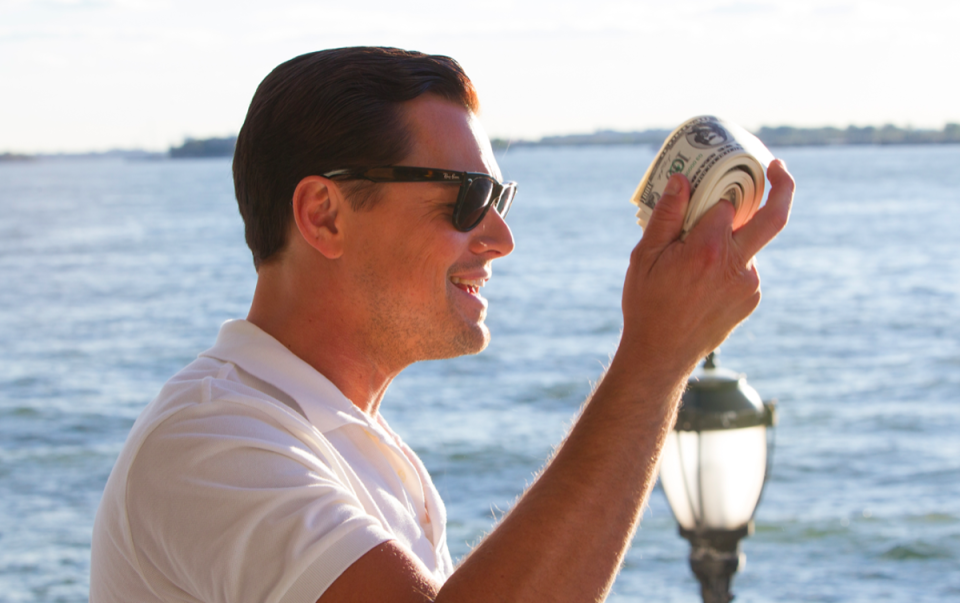 Leonardo DiCaprio in The Wolf of Wall Street (Red Granite Pictures/Paramount)