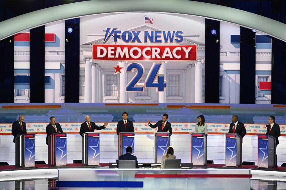The first GOP presidential primary debate of the 2024 cycle
