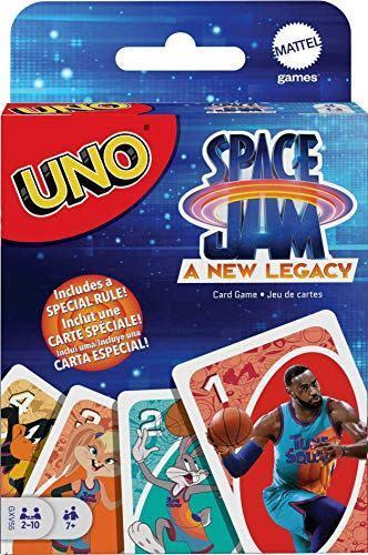 66) UNO Space Jam: A New Legacy Themed Card Game