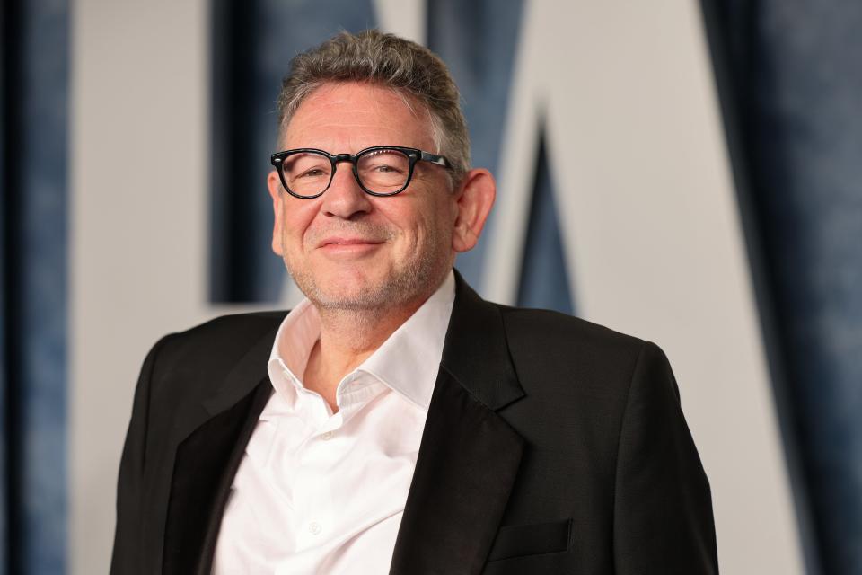 BEVERLY HILLS, CALIFORNIA - MARCH 12: Lucian Grainge attends the 2023 Vanity Fair Oscar Party Hosted By Radhika Jones at Wallis Annenberg Center for the Performing Arts on March 12, 2023 in Beverly Hills, California. (Photo by Cindy Ord/VF23/Getty Images for Vanity Fair)