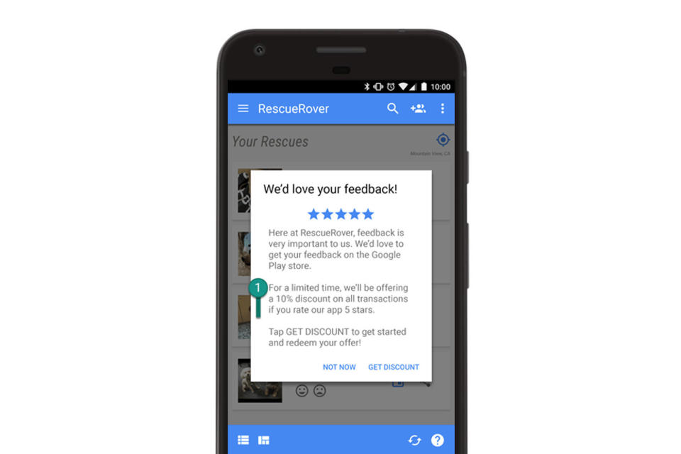 Google is just as frustrated with bogus app reviews as you are, and it's