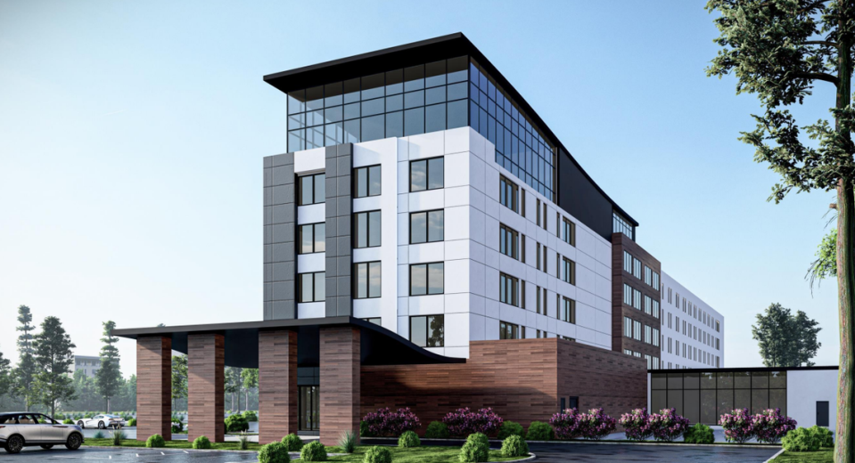 A-1 Hospitality Group of Pasco is planning a six-story Aloft brand hotel adjacent to a proposed expansion of the Three Rivers Convention Center in Kennewick.