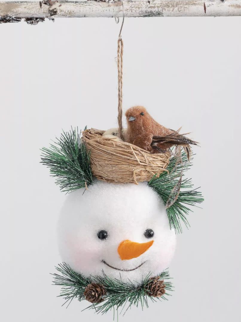 Winter Magic Snowman Ornament