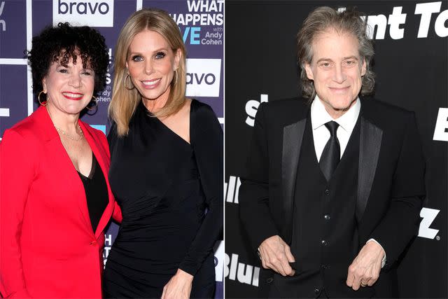 <p>Charles Sykes/Bravo; Michael Kovac/Getty Images </p> Susie Essman, Cheryl Hines, and Richard Lewis