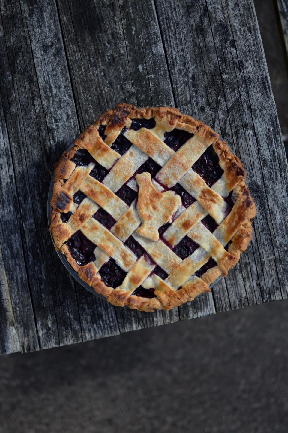 Baking a pie the old fashioned way is an art form.