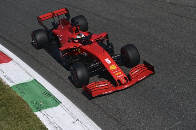 Sebastian Vettel was eliminated in Q1