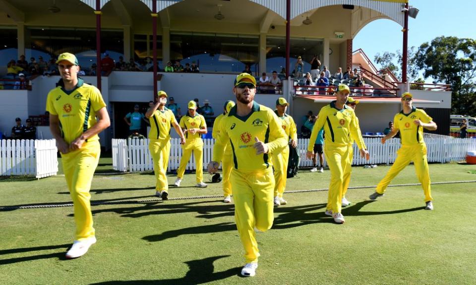 David Warner is back in Australian colours