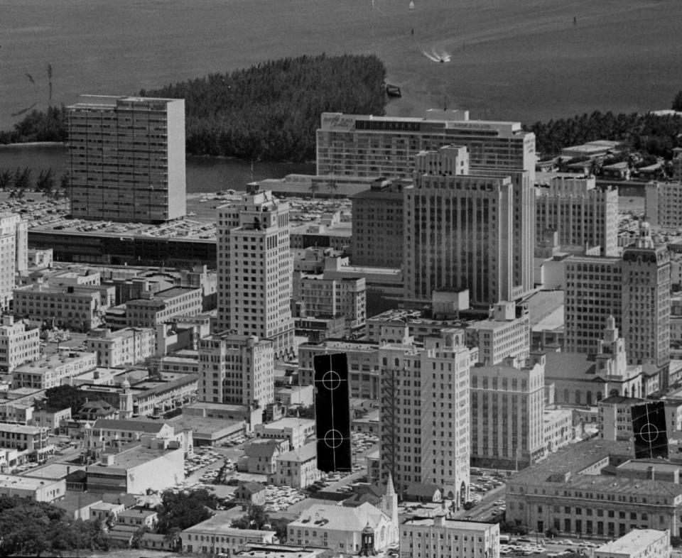 Downtown Miami in 1966.