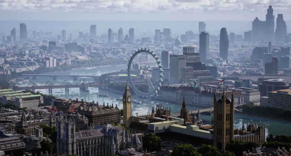 How London looks in Google Maps immersive view (Google)