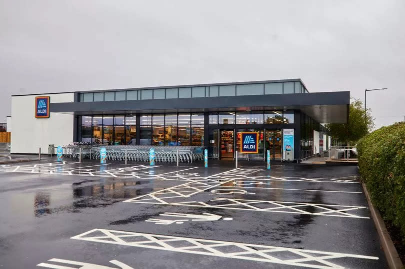 The reopening of Aldi Moreton, Wirral
