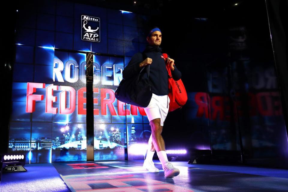 Federer walked out with his head clear on Tuesday night. (Getty Images)