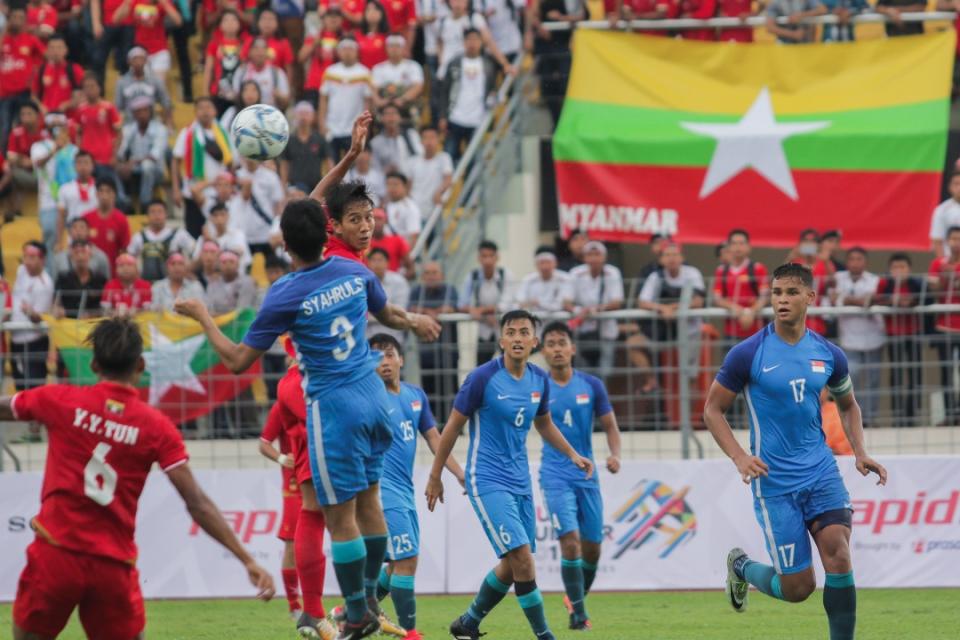 SEA Games 2017: Singapore vs Myanmar