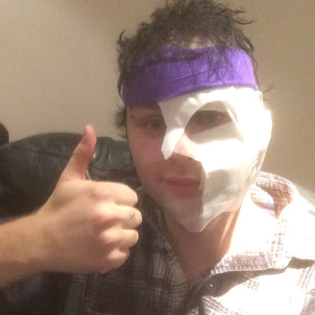 5 Seconds of Summer are recouping after a scary pyrotechnic accident Saturday night. Guitarist Michael Clifford was burned when he stepped too close to a shooting flame on stage at London's Wembley Arena. In the fan video below, Michael can be seen jumping back in shock after his face and hair are singed. WATCH MIKEY I HOPE HES OKAY I LOVE YOU SO MUCH AND IT WAS AN AMAZING SHOW pic.twitter.com/rGdlCudGGk— ☪GET WELL SOON MALUM (@ImIn5SOSLand) June 13, 2015 After his bandmate rushed backstage, Ashton Irwin told the crowd, "Michael has hurt himself so we will not be continuing the show right now. He is okay." <strong>NEWS: 5SOS Sympathizes with Zayn Malik</strong> Later that night, Michael thanked them for their concerns and even managed to keep a good sense of humor about the accident. "What the f***s up," he tweeted. "Sorry I couldn't finish the encore, but at least I look like two face." He also requested fans' understanding if he was a bit wary of taking photos for the time being, but just two hours ago, he also reassured them that he was "feeling loads better and my face is fine." If I obviously don't want to have my picture taken right now please don't take my picture :) see everyone tomorrow!!— Michael Clifford (@Michael5SOS) June 14, 2015 Feeling loads better and my face is fine :) excited for the show tonight \m/— Michael Clifford (@Michael5SOS) June 14, 2015 <strong>PHOTOS: Star Shots on Instagram</strong> Even though Michael is doing well, his bandmates Calum Hood and Luke Hemmings admitted that last night was very scary. "No one ever wants to see your best friend in the state I saw Mike backstage," Calum tweeted. No one ever wants to see your best friend in the state I saw mike backstage. He's a trooper and is ok.— Calum Hood (@Calum5SOS) June 13, 2015 Incredible show tonight for the most part, mikes in good spirits :) Glad he's all good! ❤️— Luke Hemmings (@Luke5SOS) June 14, 2015 Michael has continually taken to social media over the last 24 hours to reassure everyone about that he is doing fine. "There's been a lot of love spread around lately, thank you all so much," Michael tweeted on Sunday. "All of us boys appreciate everything you do! And also thank you so much to all my friends for wishing me the best." The 19-year-old musician also said he will be back on stage tonight when 5SOS returns to Wembley. The Australian pop-punk band is completing the three-night stint in London as part of their <em>Rock Out With Your Socks Out</em> world tour.