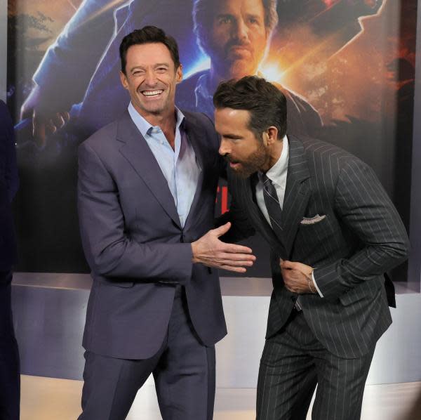 Hugh Jackman y Ryan Reynolds (Fuente: Esquire)