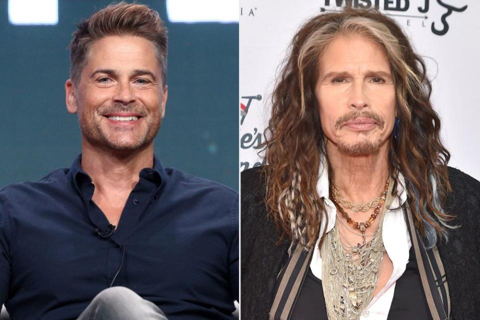 Rob Lowe; Steven Tyler | Frederick M. Brown/Getty Images; Theo Wargo/Getty Images