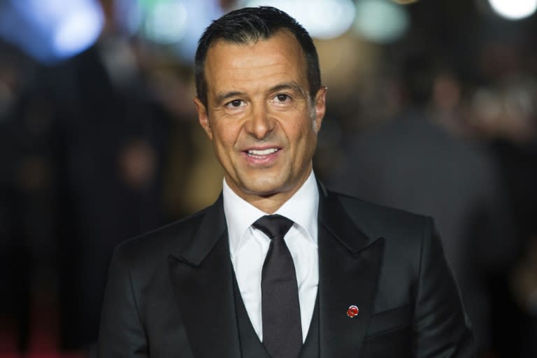 El portugués Jorge Mendes, agente y representante de Cristiano Ronaldo. / Foto: AFP