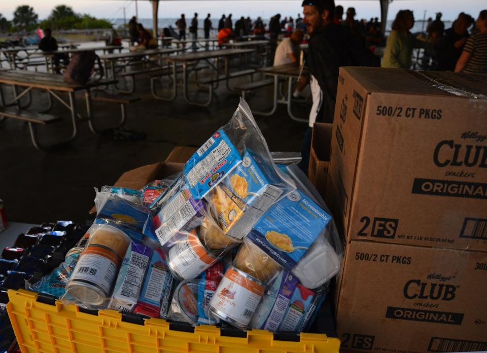 Going on its ninth year, the Under the Bridge ministry serves food and supplies basic necessities to people in need. The group, made up of members of up  to 10 different churches in north Brevard and other volunteers, meets for a meal and fellowship at Sand Point Park every Monday evening.