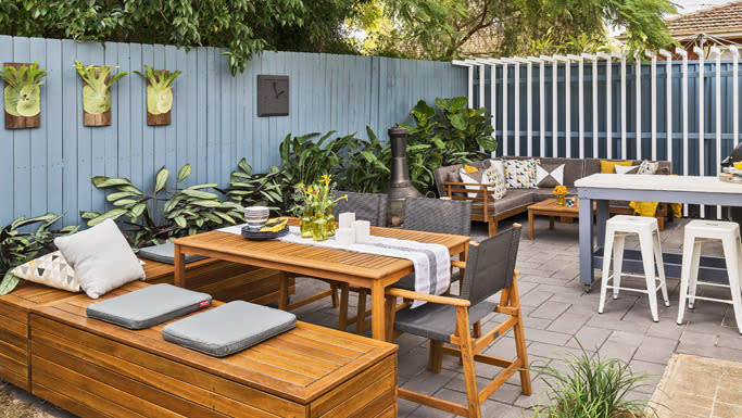 Make your BBQ area a hot spot for entertaining