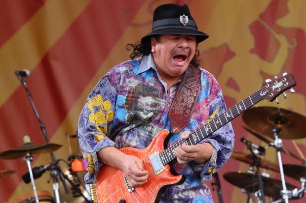 Carlos Santana returns to The Pavilion at Star Lake.