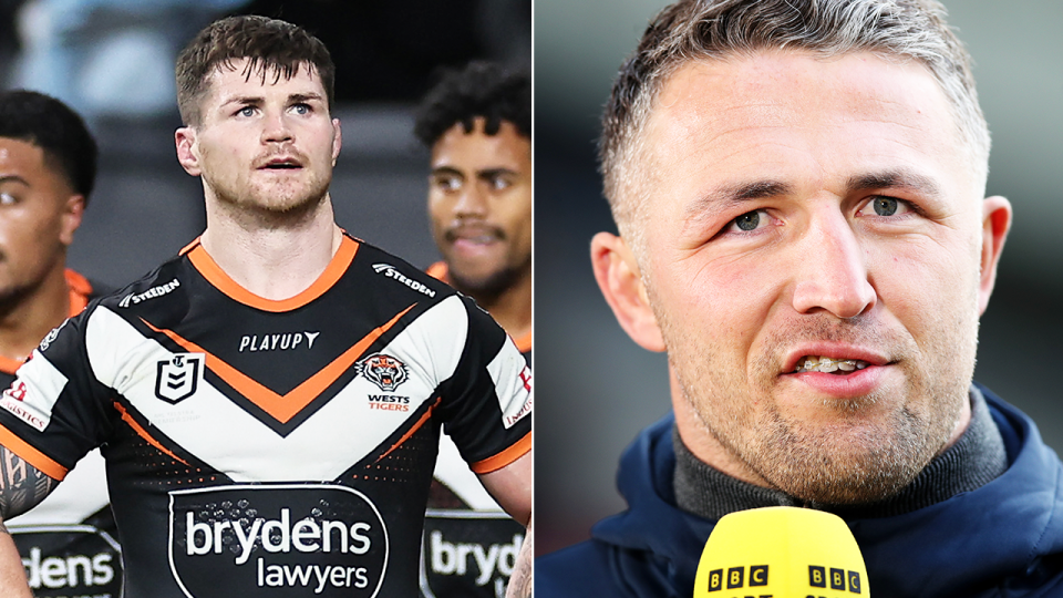 Sam Burgess (pictured right) has claimed John Bateman's (pictured) shock move to Warrington has been in the works for some time. (Getty Images)