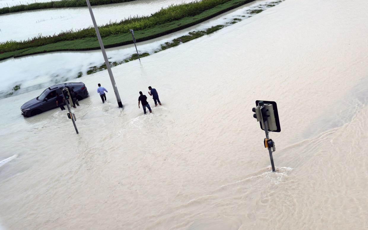 Some inland areas of the UAE recorded more than 80mm of rain over 24 hours