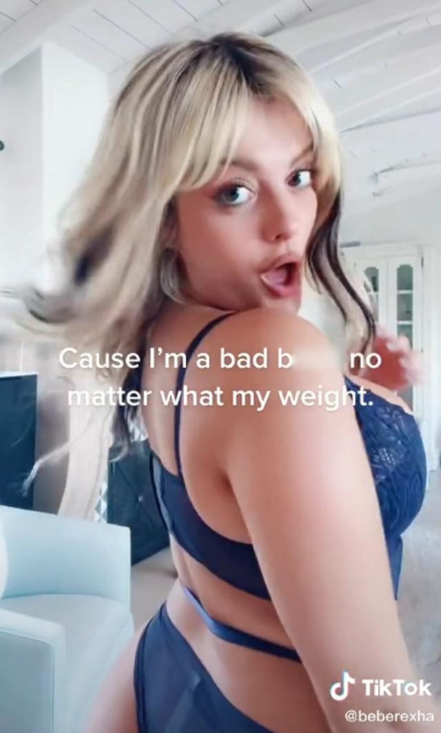 Bebe Rexha Shows Off Her Curves in Lingerie for Body-Positive TikTok:  'Let's Normalize 165 Lbs.