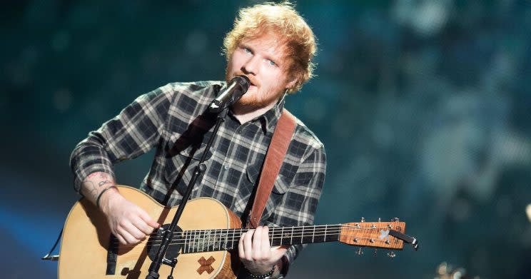 It’s official: Ed Sheeran is back and better than ever! (Copyright: GHNASSIA/NMA2016/SIPA/REX/Shutterstock)