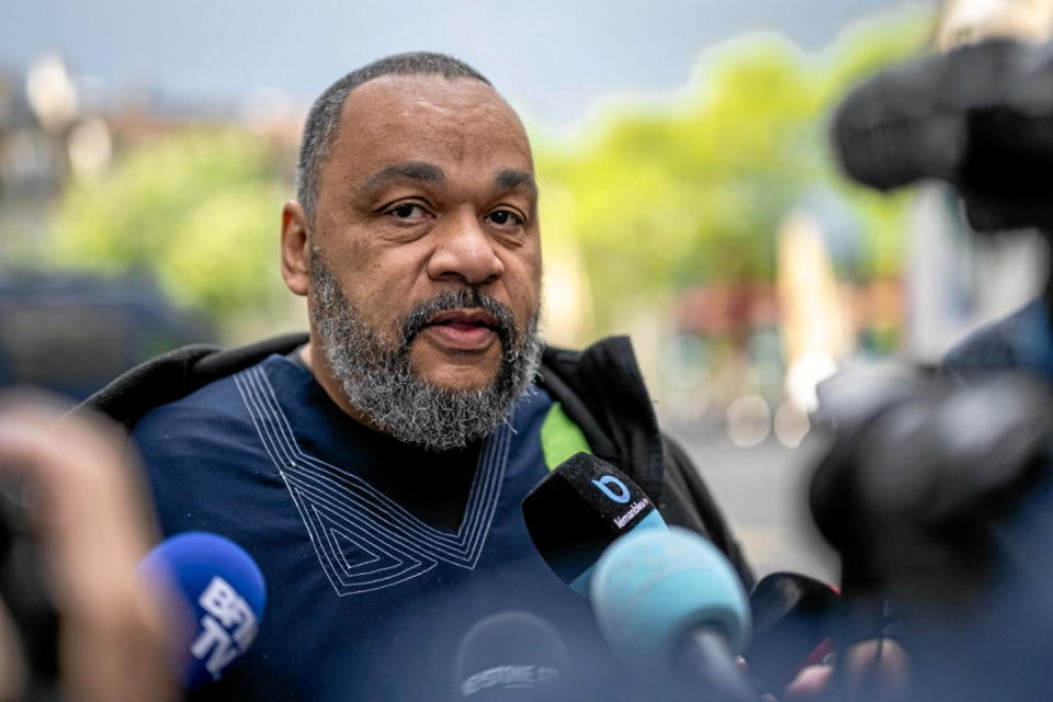 Dieudonné ne pourra pas se produire à Montpellier, le maire ayant pris un arrêté.   - Credit:FABRICE COFFRINI / AFP