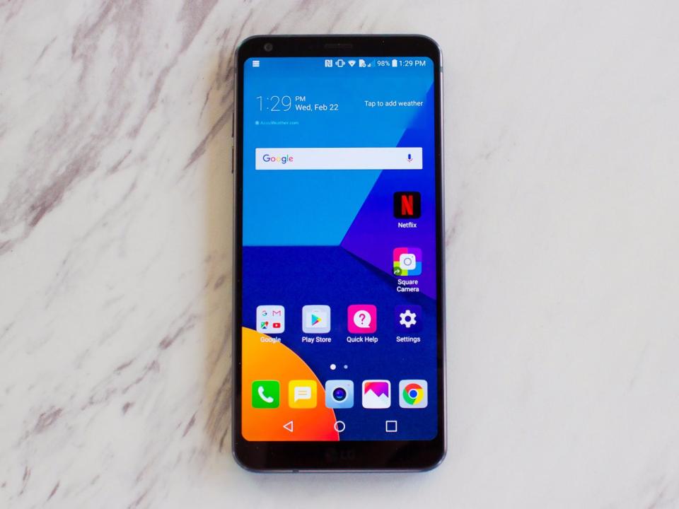 lg g6 front