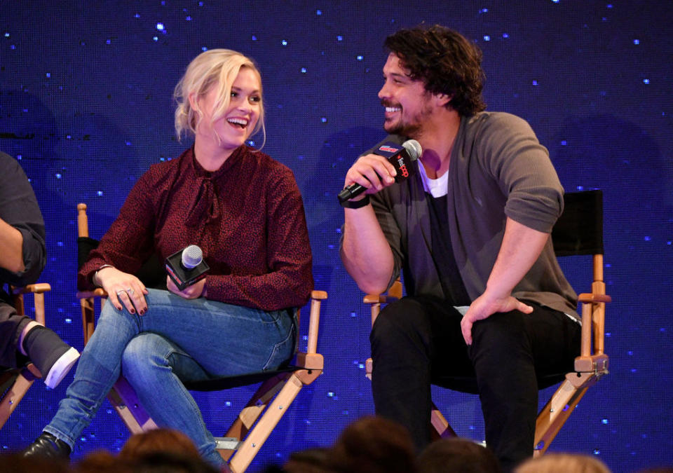 "The 100" costars