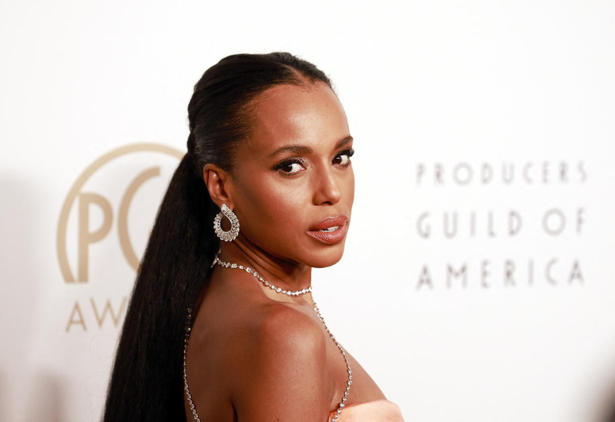 Kerry Washington posts green bikini picture for a cause. (Photo by Michael Tran / AFP) (Photo: MICHAEL TRAN/AFP/Getty Images)