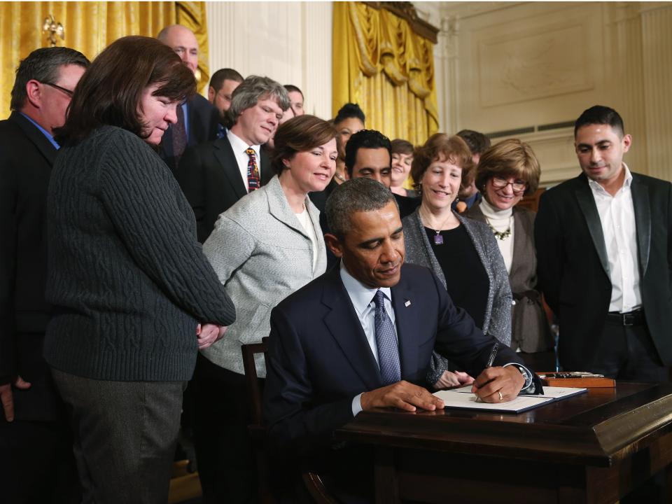 Obama signing overtime pay memorandum