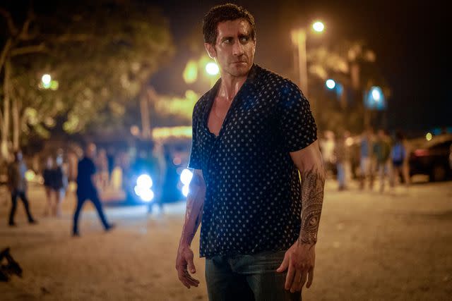 <p>Laura Radford/Prime Video</p> Jake Gyllenhaal stars in 'Road House'