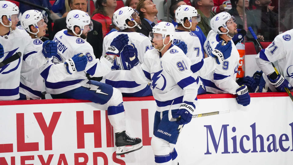 Will this finally be the year that Steven Stamkos lifts the Stanley Cup? (James Guillory-USA TODAY Sports)