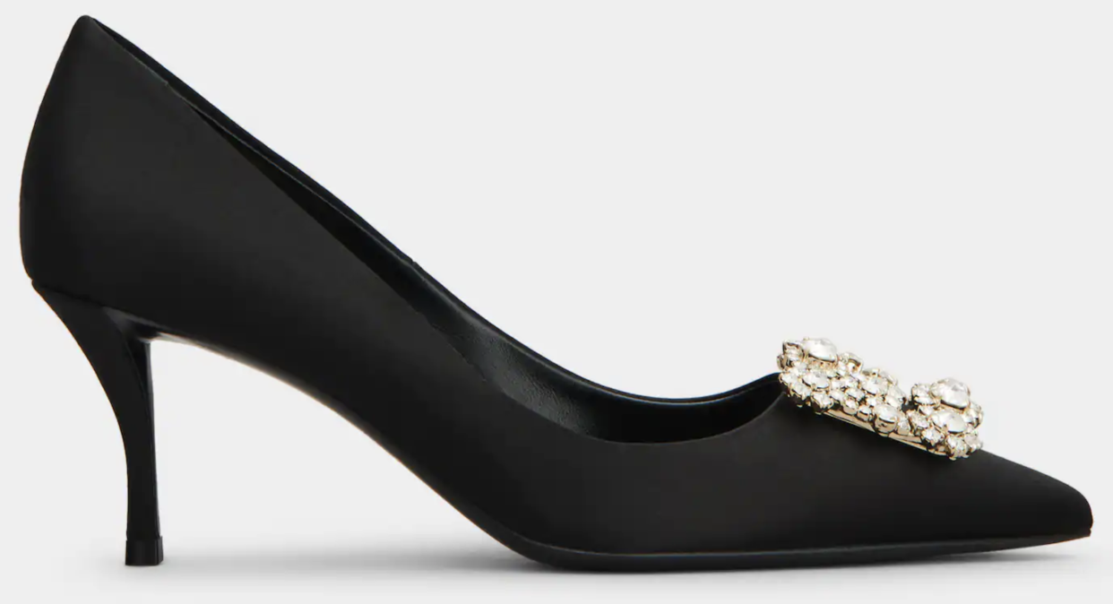 Roger Vivier’s Flower Strass Buckle pumps. - Credit: Courtesy of Roger Vivier