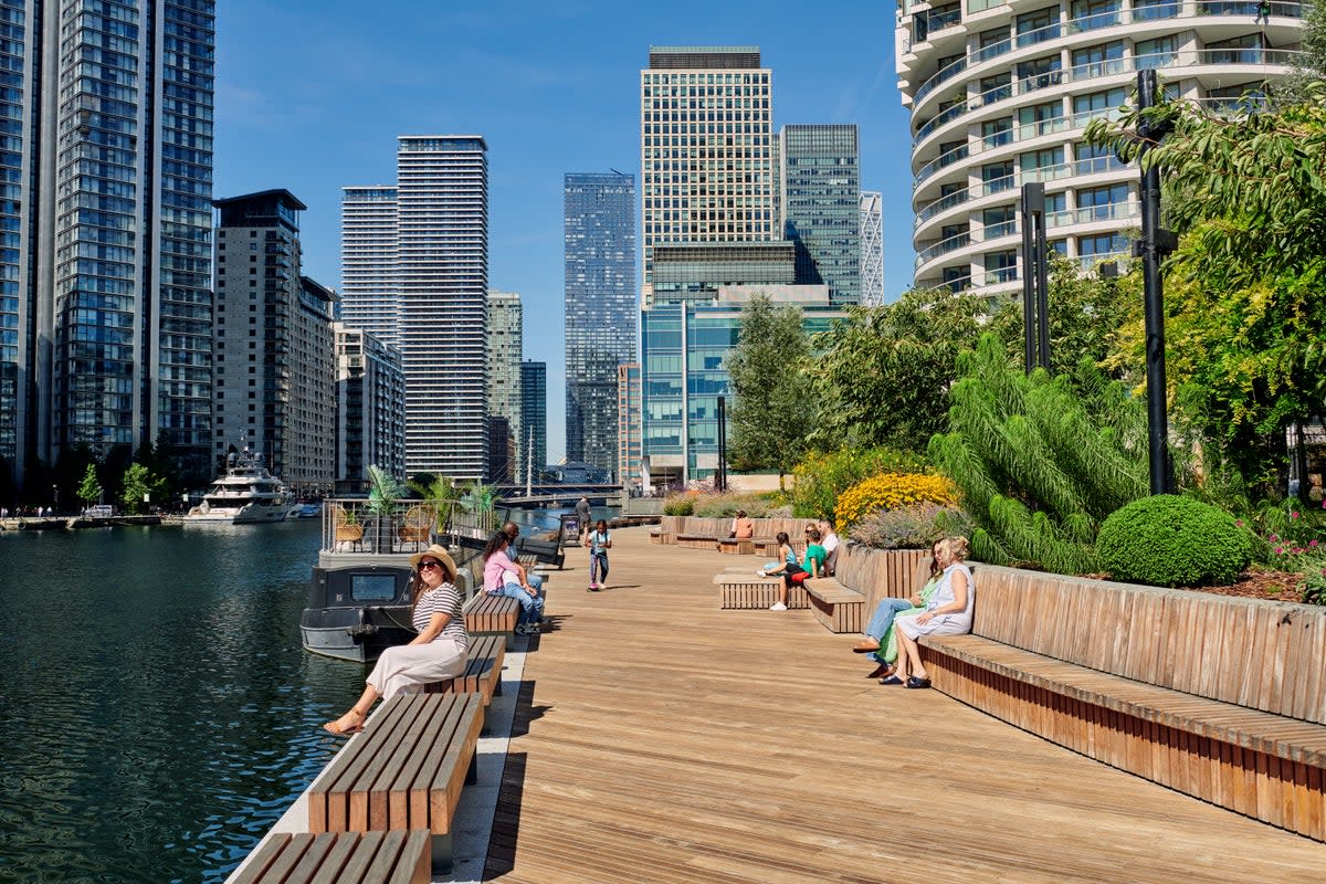Canary Wharf is evolving thanks to the Wood Wharf development  (Canary Wharf Group/Photographer David Hares)
