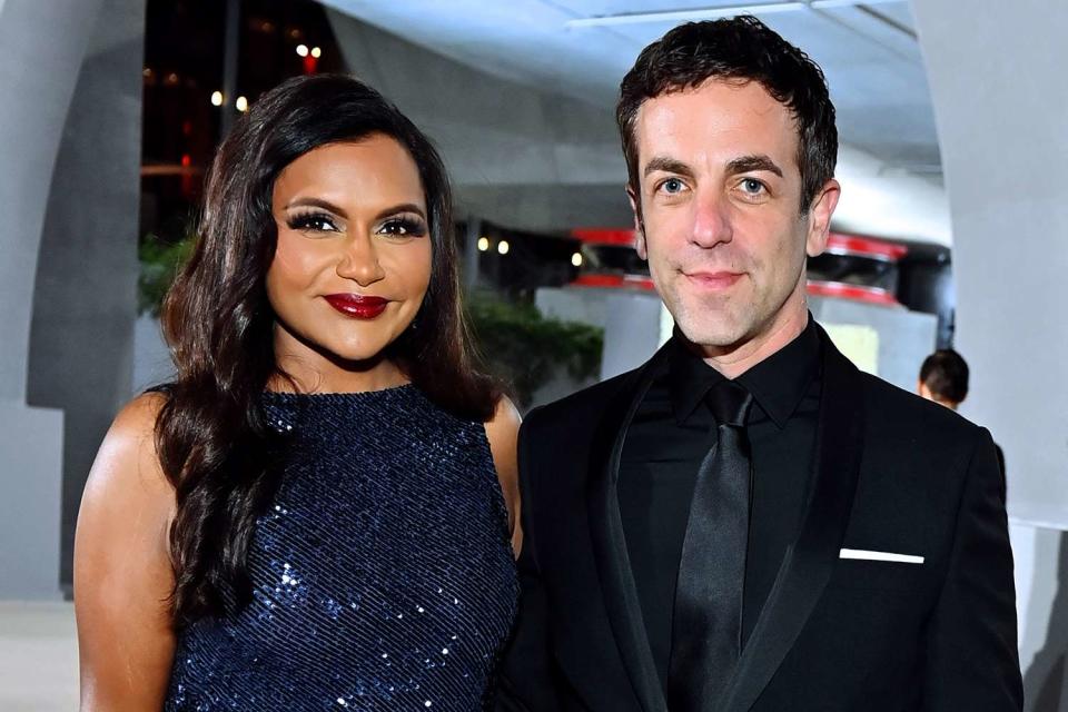 Stefanie Keenan/Getty Mindy Kaling and B. J. Novak