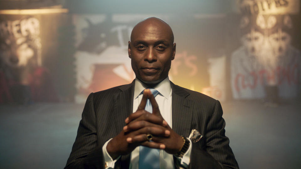 CORPORATE, Lance Reddick, ‘Trademarq’, (Season 1, ep. 104, aired Jan. 31, 2018). photo: ©Comedy Central/courtesy Everett Collection