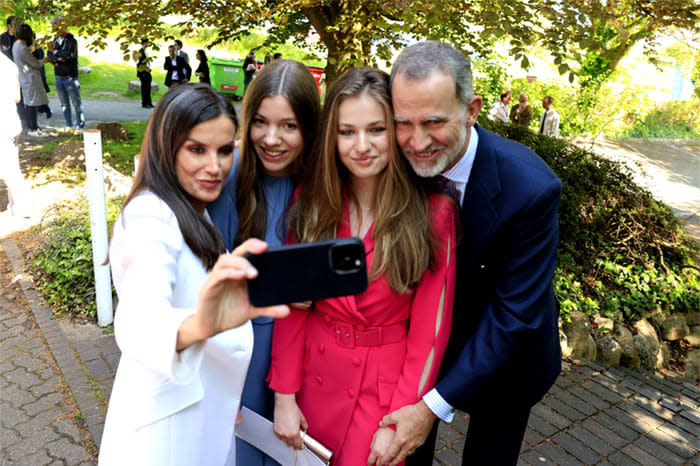 La Familia Real se hace un selfie