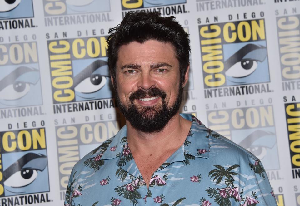 Karl Urban during San Diego Comic Con on July 19, 2019. (Photo by Chris Delmas/AFP via Getty Images)