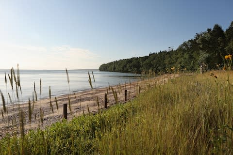 Osborne's private beach - Credit: GETTY