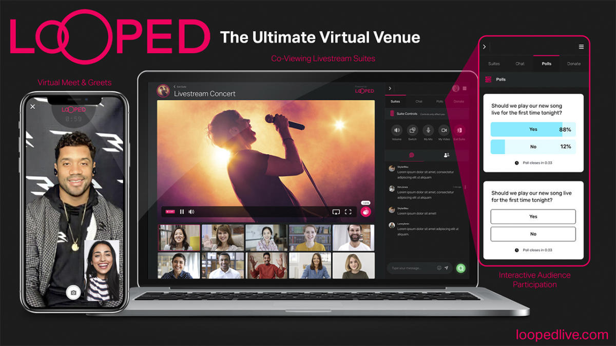 Celeb Meet and Greet Startup Looped Touts $8M Seed Round Backed by Suh, Will Ventures - Yahoo Financ