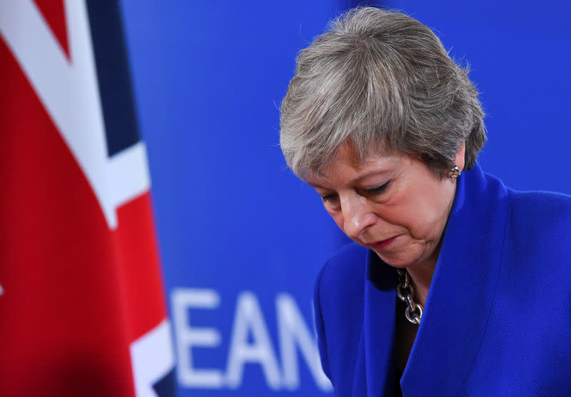 <em>Theresa May is facing more Brexit woes after another ministerial resignation (Picture: REUTERS/Dylan Martinez)</em>