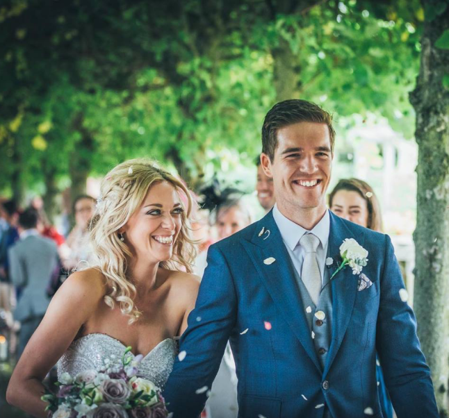 Sophie and Shan got married after a year of dating. Source: Supplied