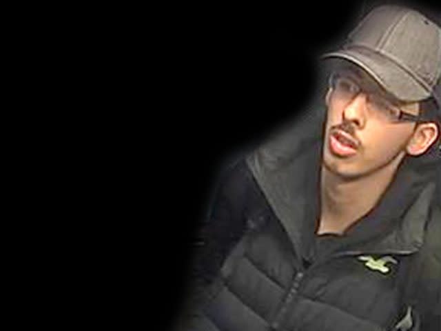 CCTV image of Salman Abedi on the night he carried out the Manchester Arena terror attack (Greater Manchester Police/PA)