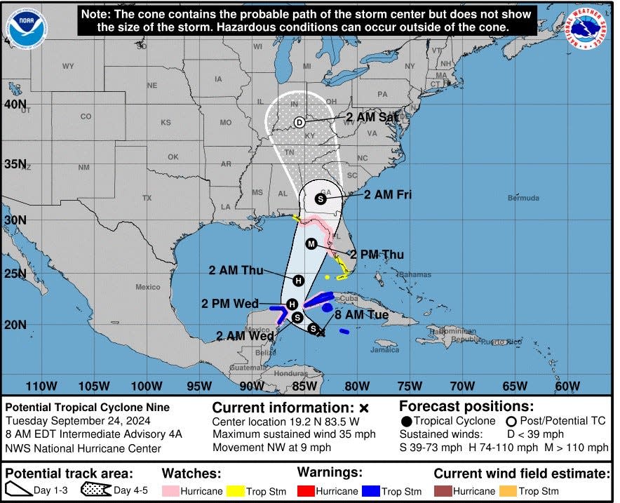 Tropical Storm Helene Heavy rain, flooding possible in Western NC