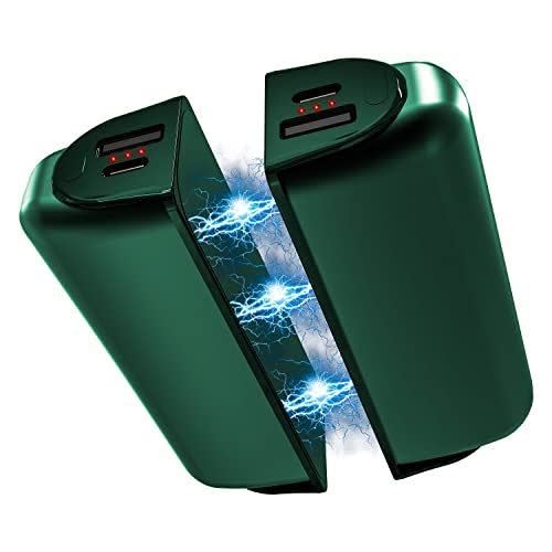 4) Hand Warmers Rechargeable,10000mAh Split-Magnetic 2 Pack,Electric Reusable Hand Warmers Power Bank Portable Charger,3 Levels,Outdoor in Winter